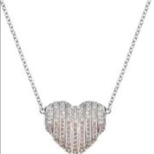 Crystal Rhodium Plated Clear Necklaces Pendant